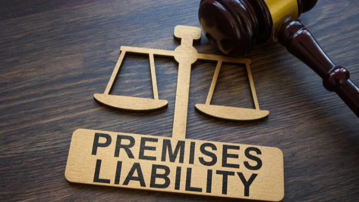 image of the legal justice scales that say premesis liability